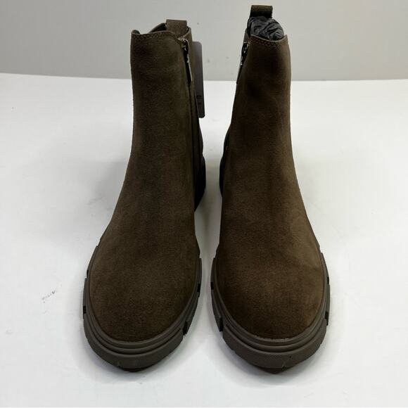 Aqua College Priya waterproof Chelsea boots dark taupe - 11 - Picture 5 of 13